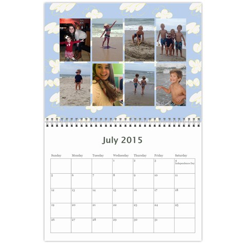 Cousins Calander By Julia Jul 2015