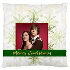 christmas - Large Premium Plush Fleece Cushion Case (One Side) christmas - Large Premium Plush Fleece Cushion Case (One Side)