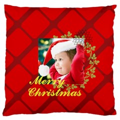 xmas - Large Premium Plush Fleece Cushion Case (One Side) xmas - Large Premium Plush Fleece Cushion Case (One Side)