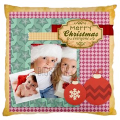 xmas - Large Premium Plush Fleece Cushion Case (Two Sides) xmas - Large Premium Plush Fleece Cushion Case (Two Sides)