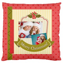 xmas - Large Premium Plush Fleece Cushion Case (Two Sides) xmas - Large Premium Plush Fleece Cushion Case (Two Sides)