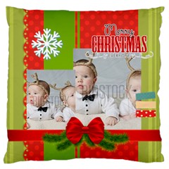 xmas - Large Premium Plush Fleece Cushion Case (Two Sides) xmas - Large Premium Plush Fleece Cushion Case (Two Sides)