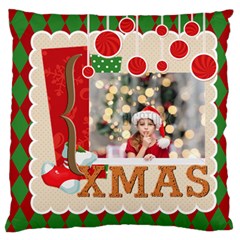 xmas - Standard Premium Plush Fleece Cushion Case (Two Sides) xmas - Standard Premium Plush Fleece Cushion Case (Two Sides)