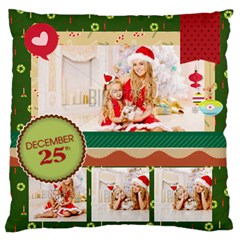 xmas - Standard Premium Plush Fleece Cushion Case (Two Sides) xmas - Standard Premium Plush Fleece Cushion Case (Two Sides)