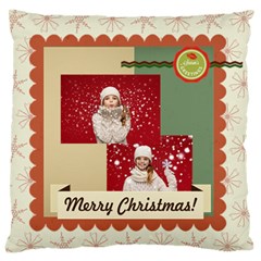 xmas - Large Premium Plush Fleece Cushion Case (Two Sides) xmas - Large Premium Plush Fleece Cushion Case (Two Sides)
