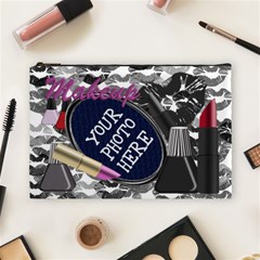 Makeup Black Cosmetic Bag L