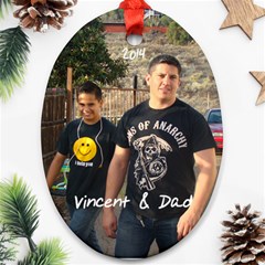 vince 2014 - Ornament (Oval)