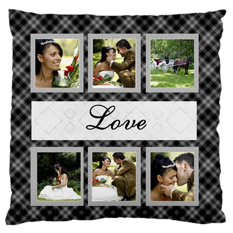 Love Standard Flano Cushion Case By Deborah Front