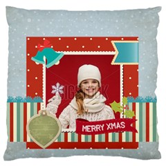 xmas - Large Premium Plush Fleece Cushion Case (Two Sides) xmas - Large Premium Plush Fleece Cushion Case (Two Sides)