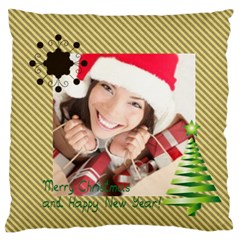 xmas - Large Premium Plush Fleece Cushion Case (Two Sides) xmas - Large Premium Plush Fleece Cushion Case (Two Sides)