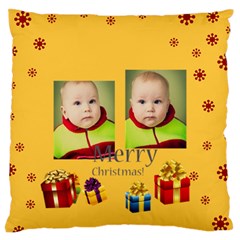 xmas - Large Premium Plush Fleece Cushion Case (Two Sides) xmas - Large Premium Plush Fleece Cushion Case (Two Sides)