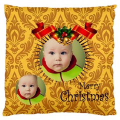 xmas - Large Premium Plush Fleece Cushion Case (Two Sides) xmas - Large Premium Plush Fleece Cushion Case (Two Sides)