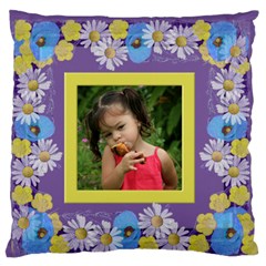 Precious Poppy Standard Flano Case (2 sided) - Standard Premium Plush Fleece Cushion Case (Two Sides)