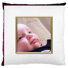 Pink and Gold Standard Flano Case (2 sided) - Standard Premium Plush Fleece Cushion Case (Two Sides)