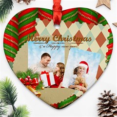 xmas - Heart Ornament (Two Sides) xmas - Heart Ornament (Two Sides)