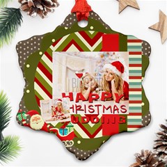 xmas - Snowflake Ornament (Two Sides) xmas - Snowflake Ornament (Two Sides)