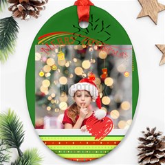 xmas - Oval Ornament (Two Sides) xmas - Oval Ornament (Two Sides)