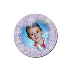 Bubble Rubber Coaster Round
