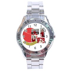 xmas - Stainless Steel Analogue Watch