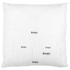 xmas - Large Premium Plush Fleece Cushion Case (Two Sides)