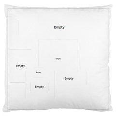 XMAS - Large Premium Plush Fleece Cushion Case (One Side)