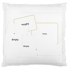 XMAS - Large Premium Plush Fleece Cushion Case (One Side)