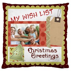 xmas - Large Cushion Case (Two Sides) xmas - Large Cushion Case (Two Sides)