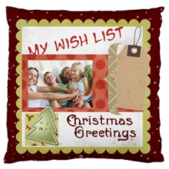 xmas - Large Premium Plush Fleece Cushion Case (Two Sides) xmas - Large Premium Plush Fleece Cushion Case (Two Sides)