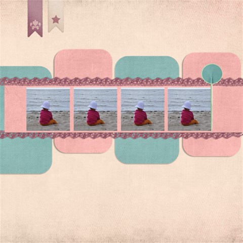 Multi By Elfie 12 x12  Scrapbook Page - 1