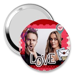love - 3  Handbag Mirror