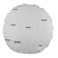 chinese new year - Large 18  Premium Plush Fleece Round Cushion 