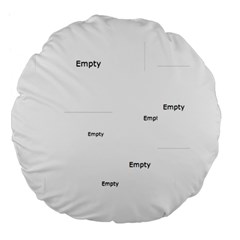 chinese new year - Large 18  Premium Plush Fleece Round Cushion 