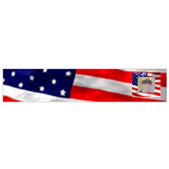 American Flag Flano Scarf (small)