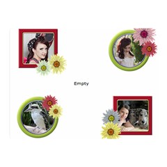 Happy Blanket 2 sided Flano (mini) - 35  x 27  Two Sides Premium Plush Fleece Blanket (Mini)