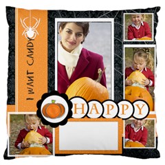 halloween - Large Premium Plush Fleece Cushion Case (Two Sides) halloween - Large Premium Plush Fleece Cushion Case (Two Sides)
