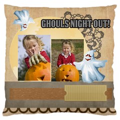 halloween - Large Premium Plush Fleece Cushion Case (Two Sides) halloween - Large Premium Plush Fleece Cushion Case (Two Sides)