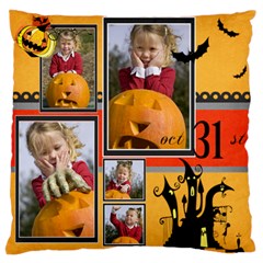 halloween - Large Premium Plush Fleece Cushion Case (Two Sides) halloween - Large Premium Plush Fleece Cushion Case (Two Sides)