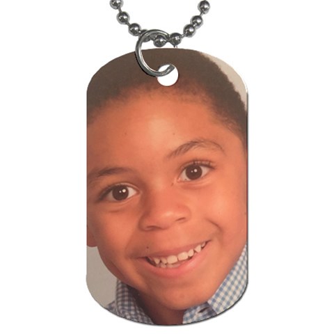 Seann Dog Tag By Beverly A  Terrell Back