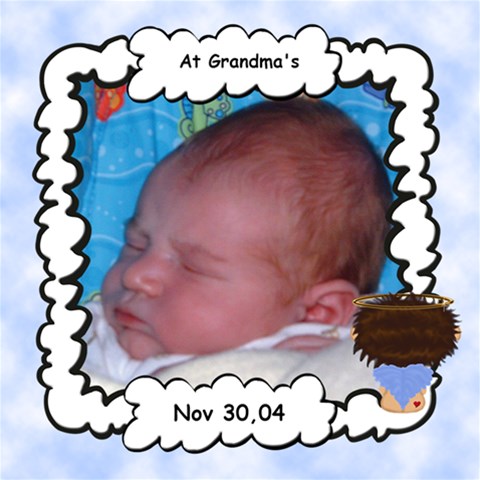 Our Little Angel Boy 12x12 Scrapbook Pages By Chere s Creations 12 x12  Scrapbook Page - 5