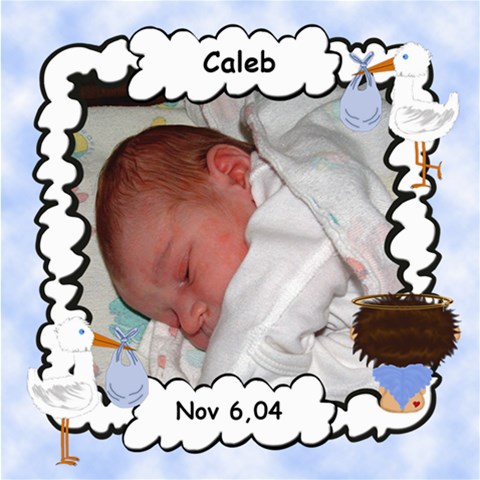 Our Little Angel Boy 8x8 Scrapbook Pages By Chere s Creations 8 x8  Scrapbook Page - 3