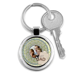 fathers day - Key Chain (Round)