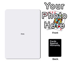 Reptiles CAH CNP black deck 1-35   Random - Playing Cards 54 Designs (Rectangle)
