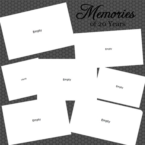 K 12 x12  Scrapbook Page - 1