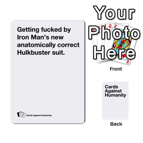 Spasmicpuppy White Cards Against Humanity Deck 2 By Spasmicpuppy Front - Club2