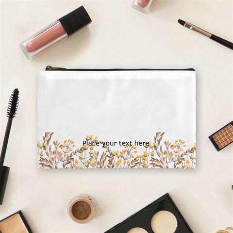 Watercolor Cosmetic Bag (m) By Joy Front