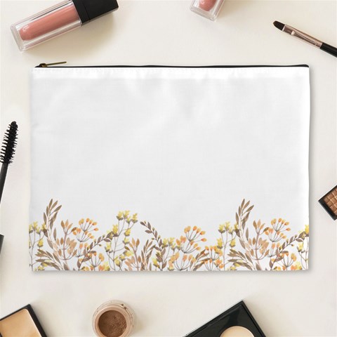 Watercolor Cosmetic Bag (xl) By Joy Front