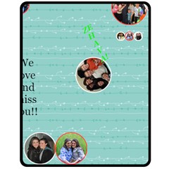 blanket 4 leah 4 sem - 60  x 50  Fleece Blanket (Medium)