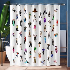 Full Crew Shower Curtain - Shower Curtain 60  x 72  (Medium)