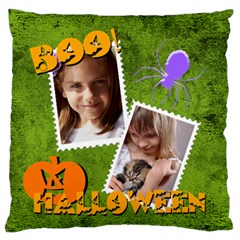 halloween - Large Premium Plush Fleece Cushion Case (Two Sides) halloween - Large Premium Plush Fleece Cushion Case (Two Sides)