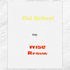 Old School - Canvas 16  x 20 